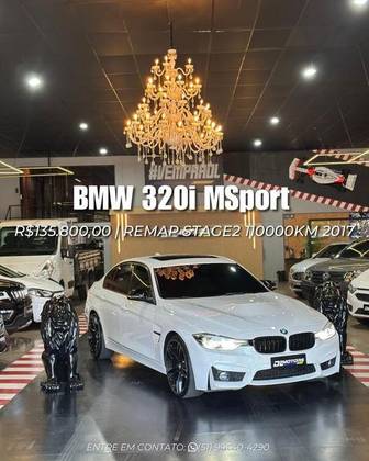 BMW 320i 2.0 GT SPORT 16V TURBO GASOLINA 4P AUTOMÁTICO